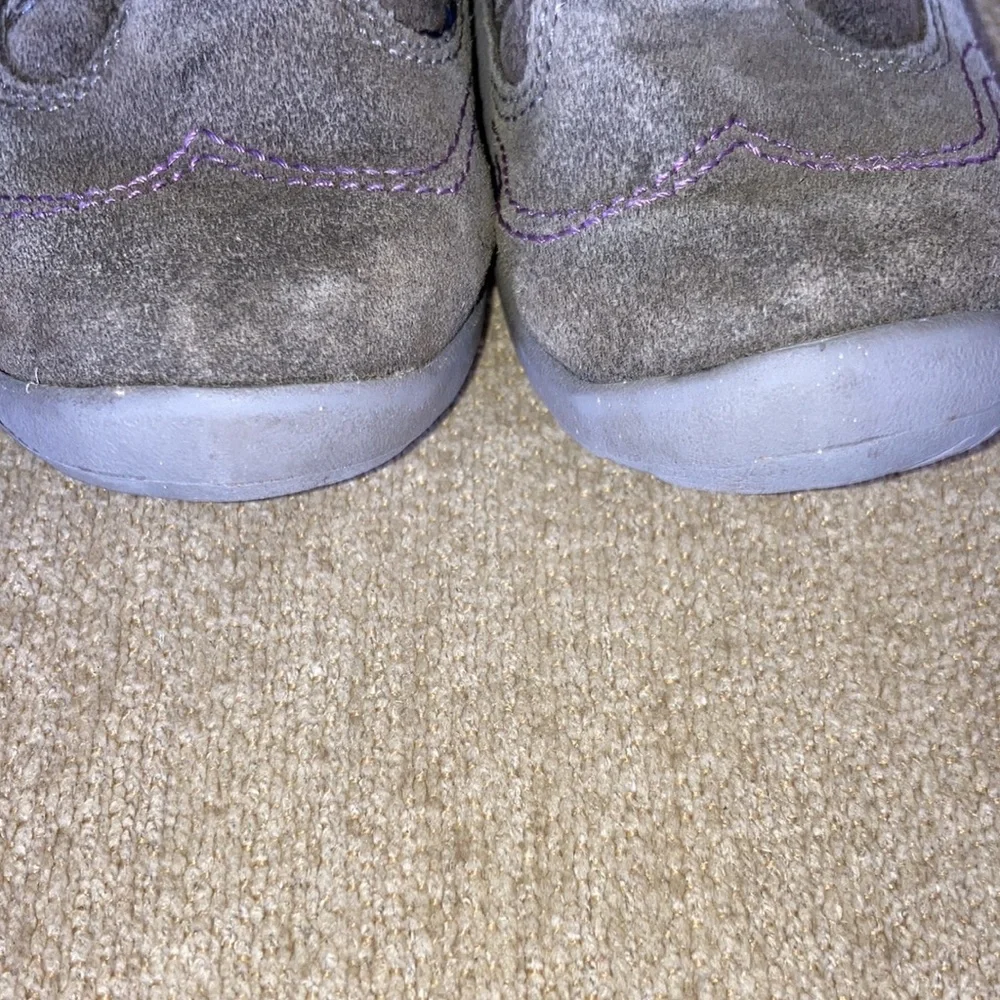 STRIDE RITE Gisella Suede Baby Boots Size 4.5